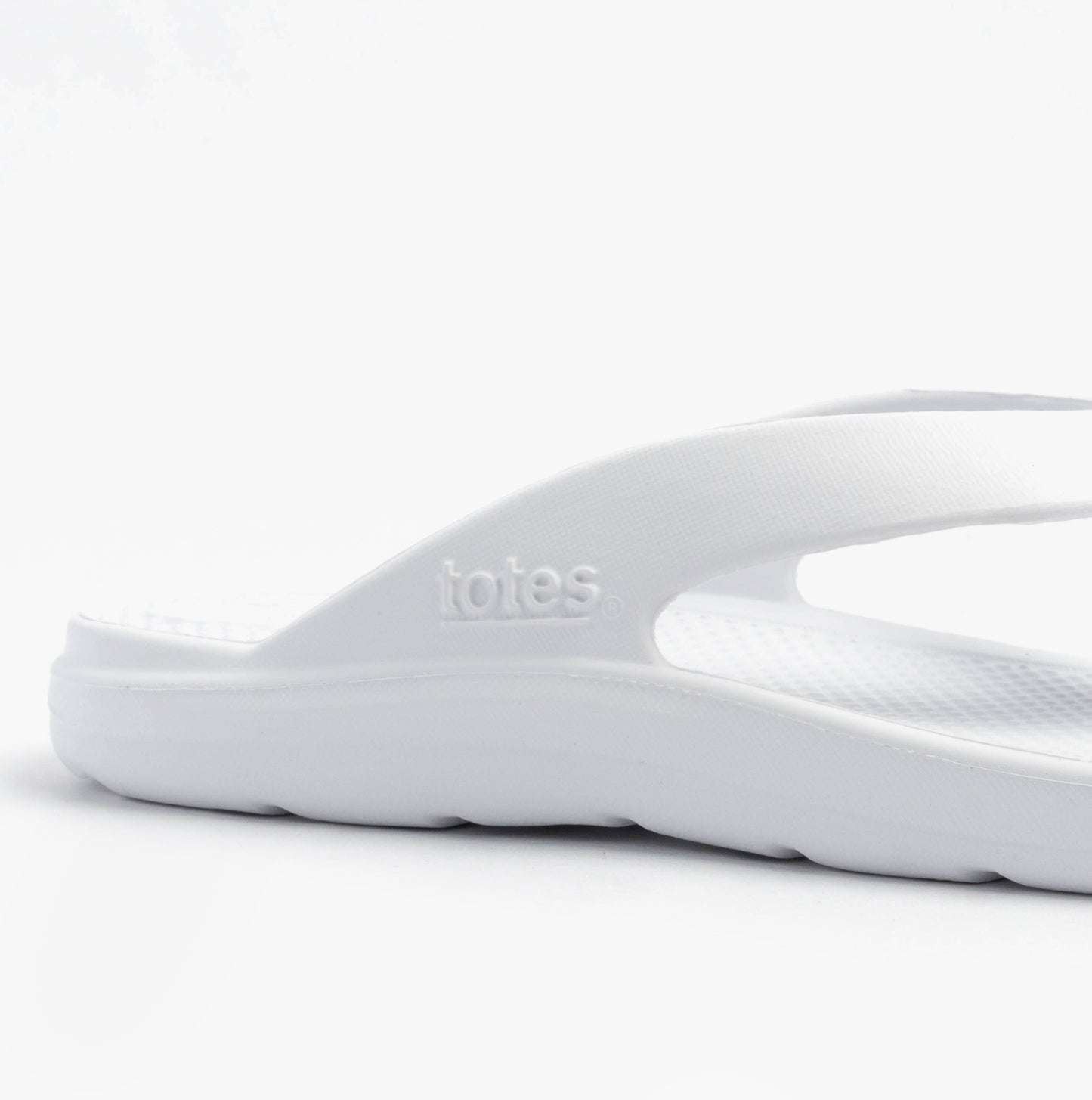 0350FWHI Womens Toe Post Sandals White