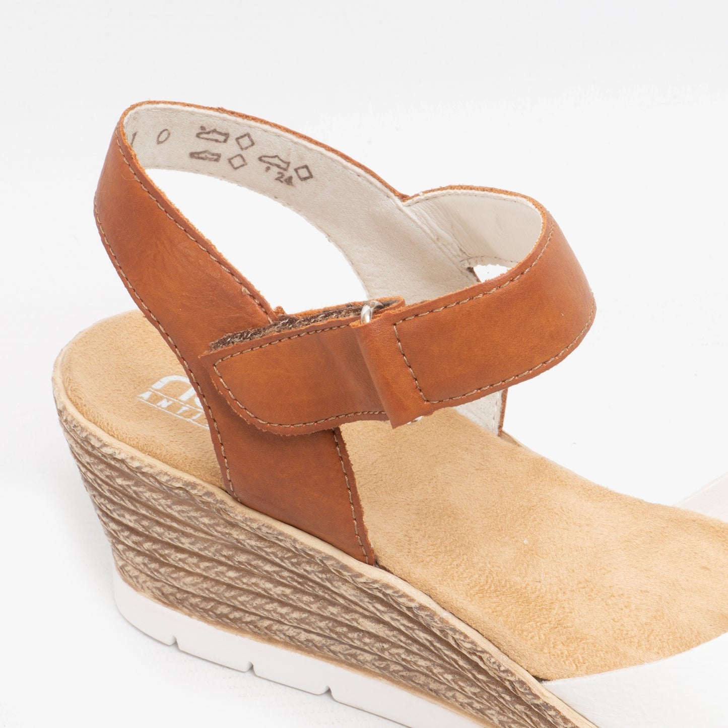 61953-80 Womens Sandals White/Cayenne