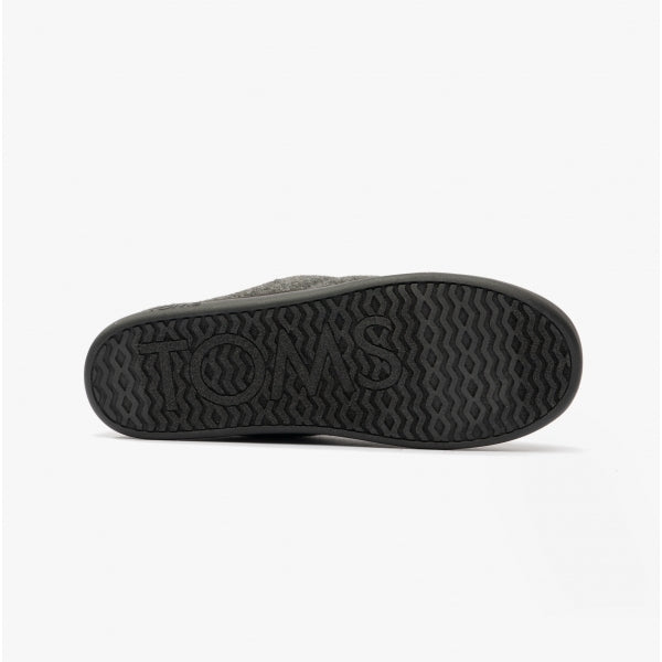 EZRA Womens Slippers Black/Grey