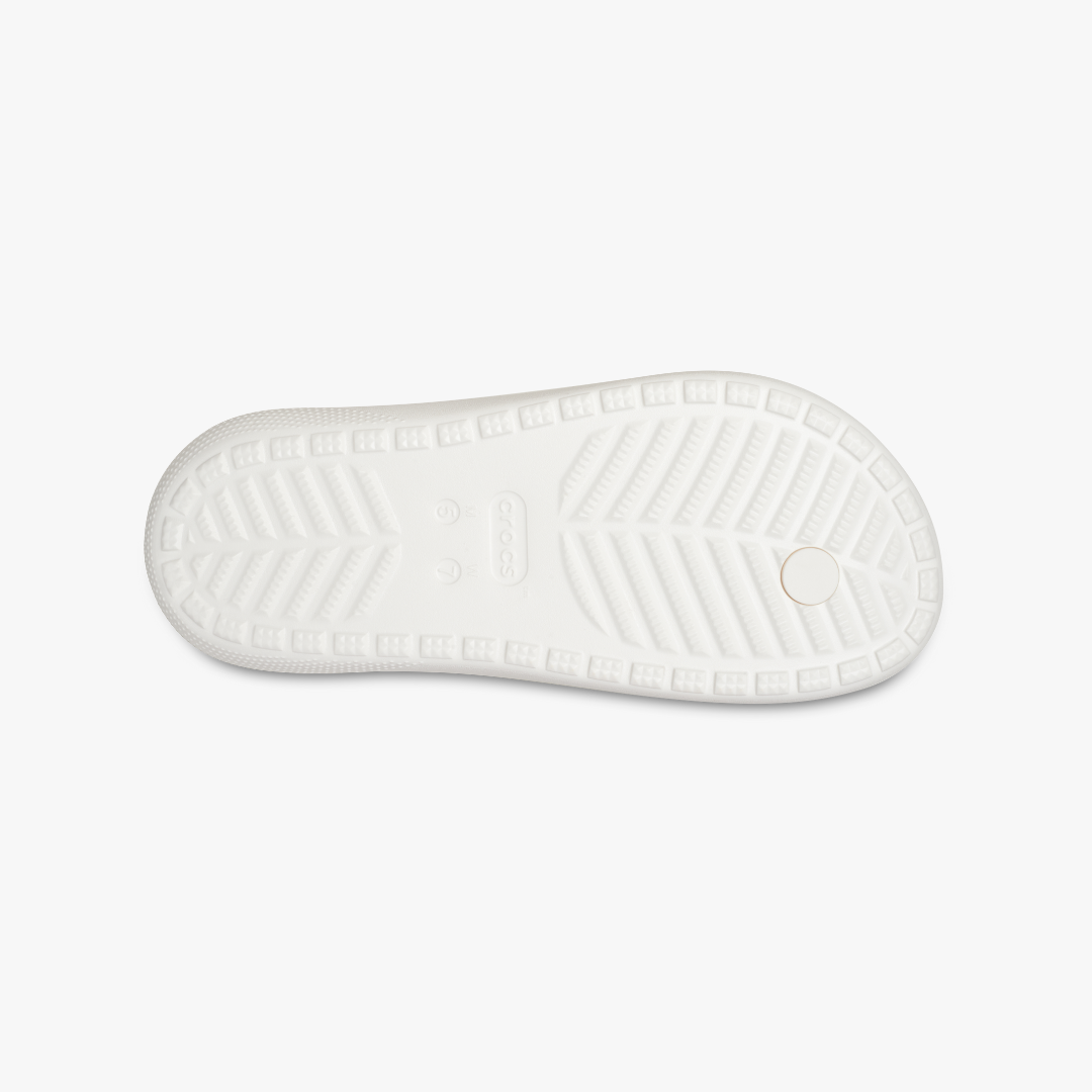 Crocs 209402-100 CLASSIC FLIP Unisex Flip-Flops White