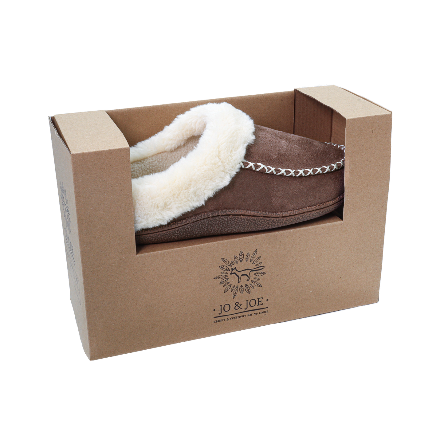Jo & Joe ALNWICK Womens Moccasins Chocolate