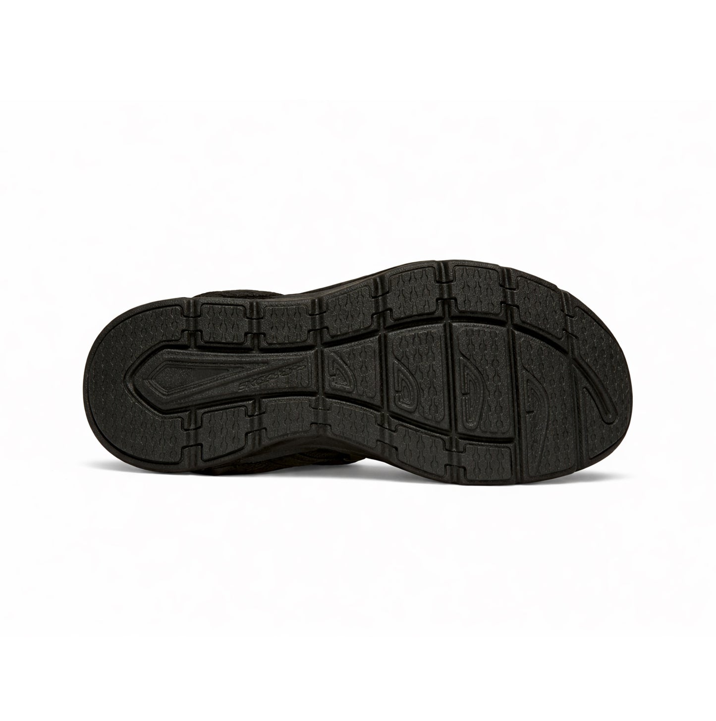 Skechers D'LUX WALKER SANDAL-BOLD CITY Womens Ankle Strap Sandals Black
