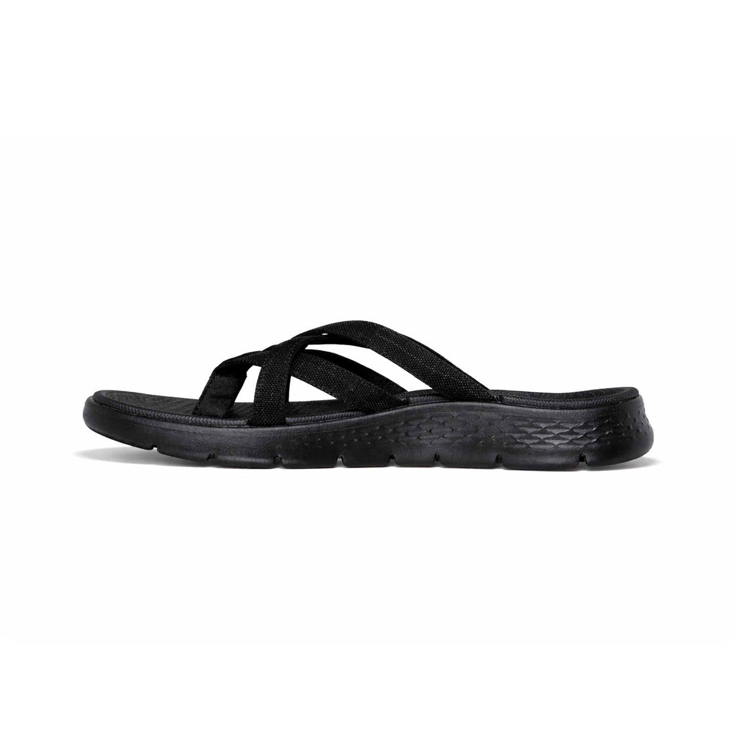 Skechers GO WALK FLEX SANDAL-SSSELENA Womens Mules Sandals Black