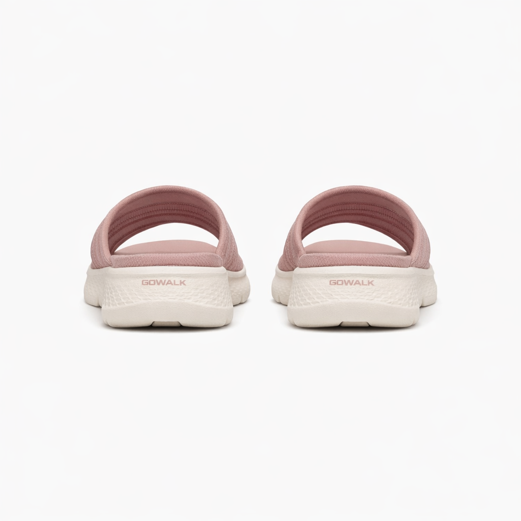 Skechers GO WALK FLEX SANDAL - IMPRESS Womens Sliders Blush