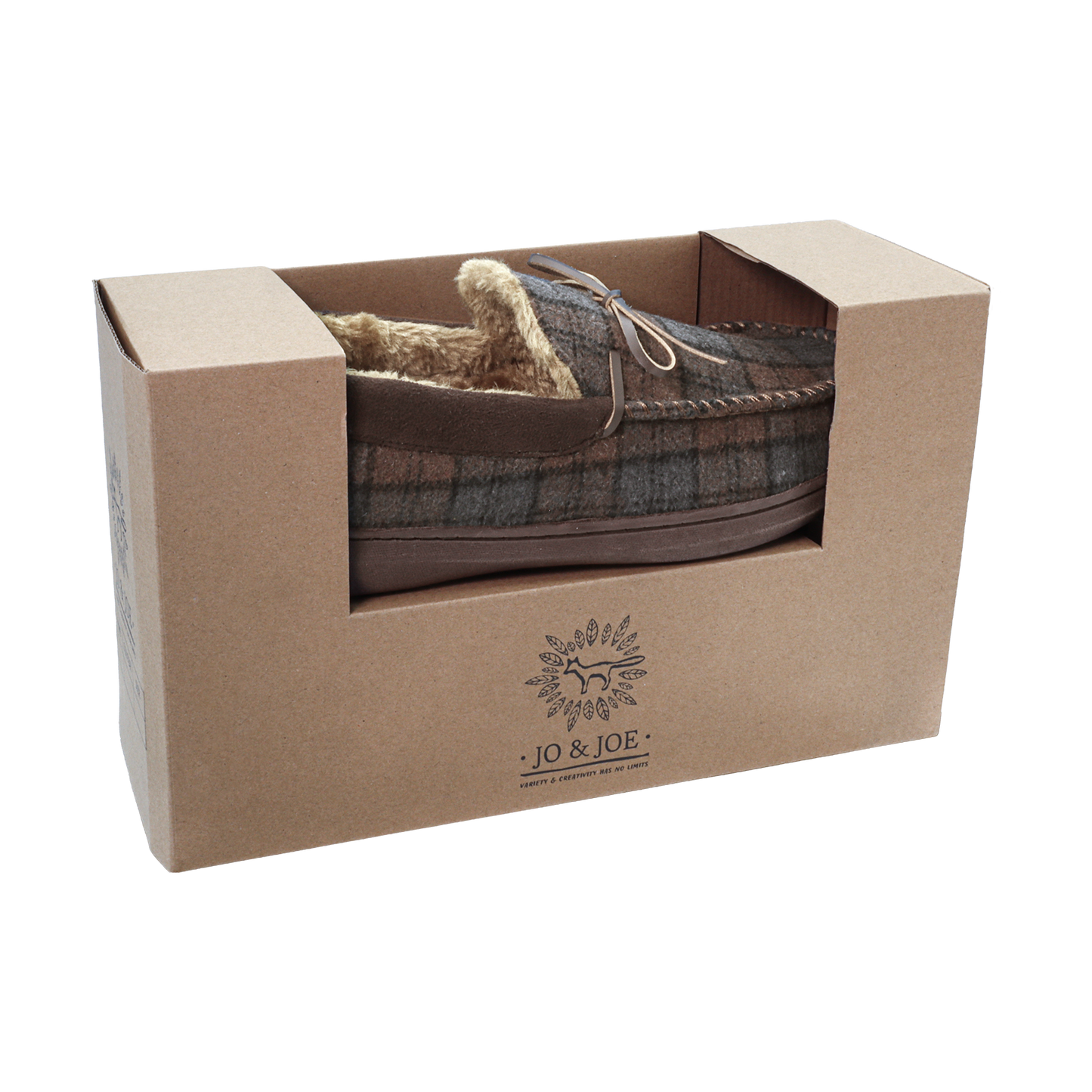 Jo & Joe BUDE Mens Mules Brown