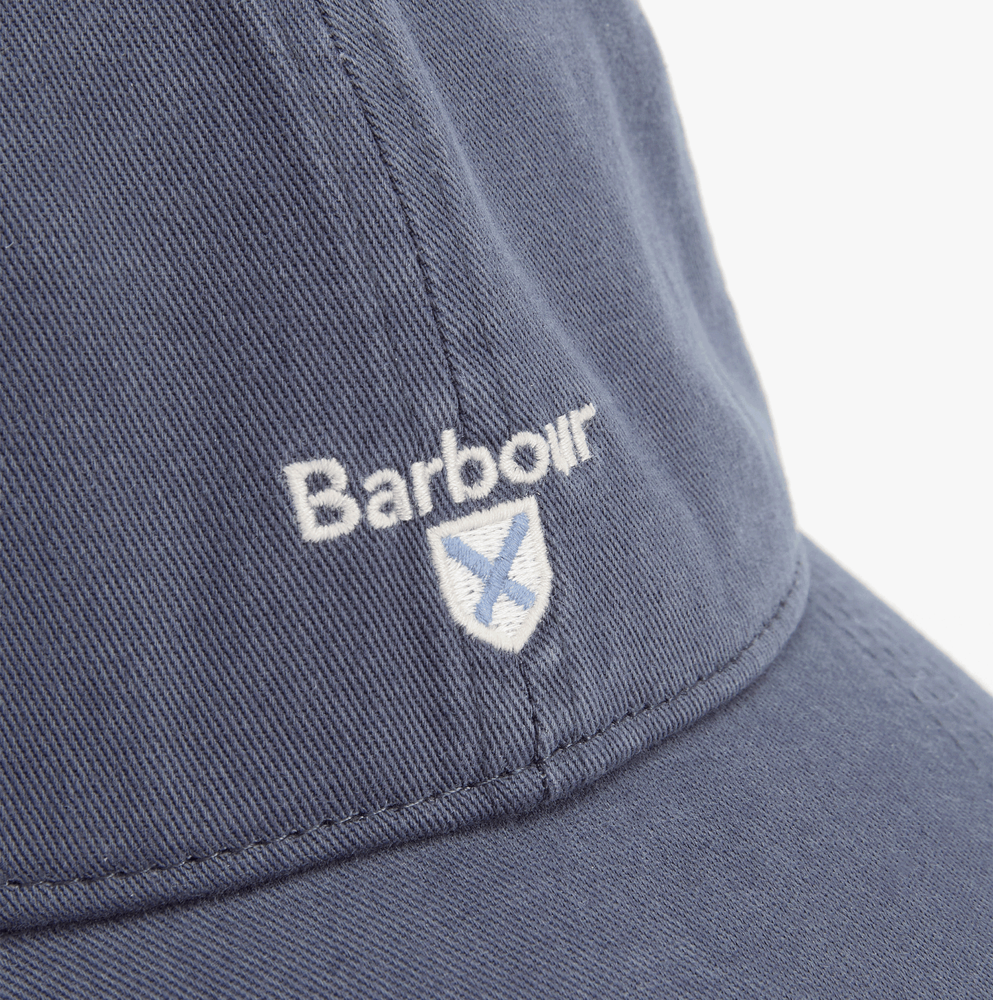 Barbour CASCADE Mens Baseball Cap Washed Blue