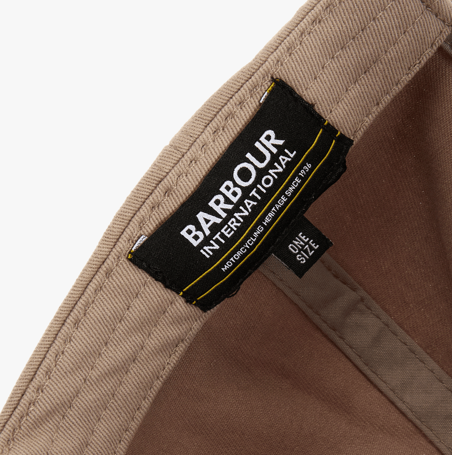Barbour NORTON DRILL Mens Baseball Cap Concrete