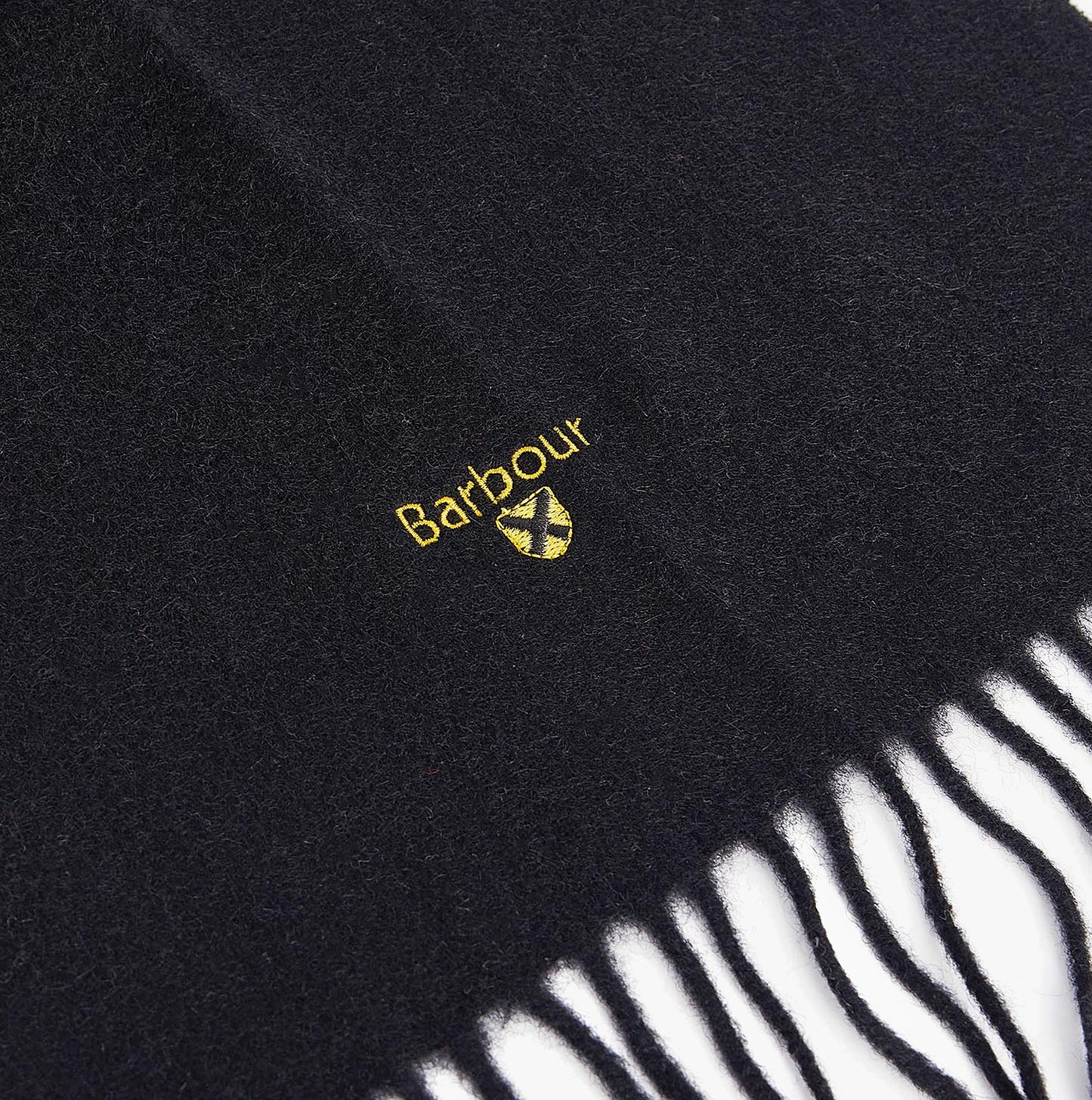 Barbour PLAIN LAMBSWOOL Mens Winter Black
