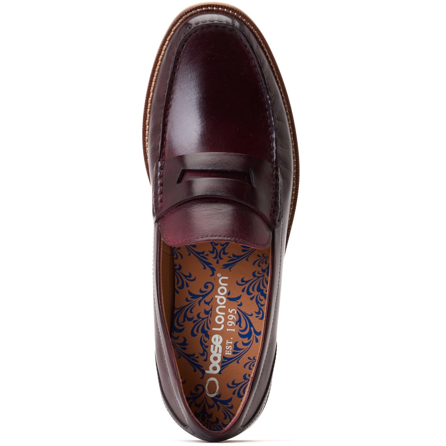 GARFIELD Mens Shoes Wine