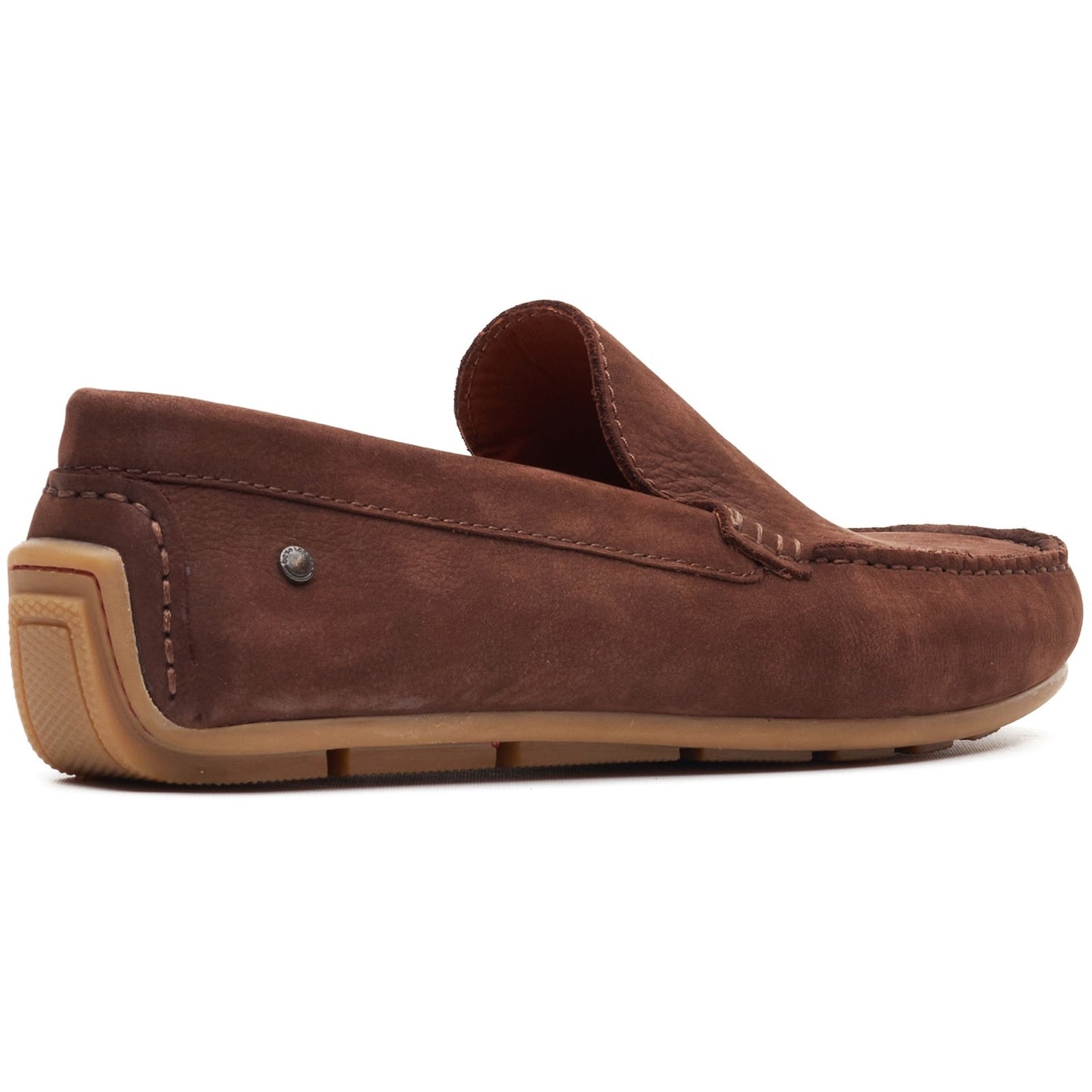 Base London MOSS Mens Moccasins Brown
