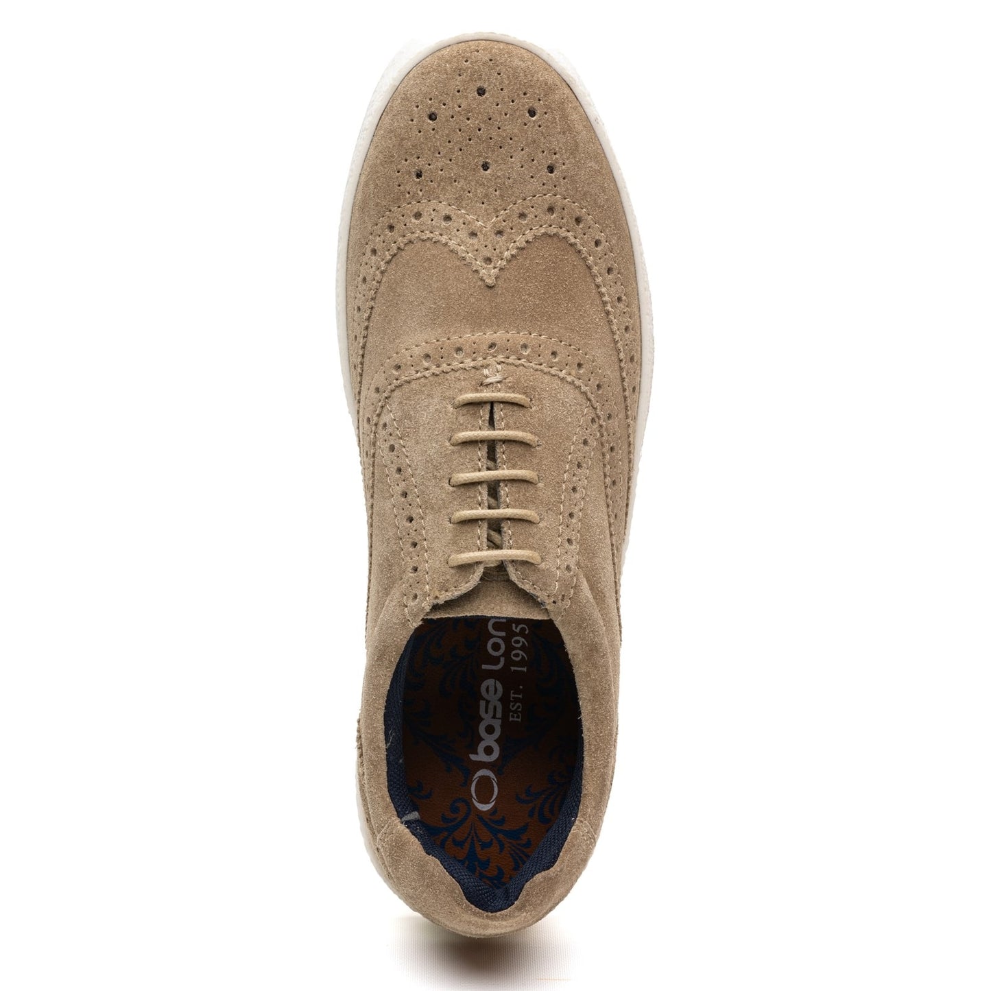 Base London CHRISTO Mens Casual Trainers Taupe