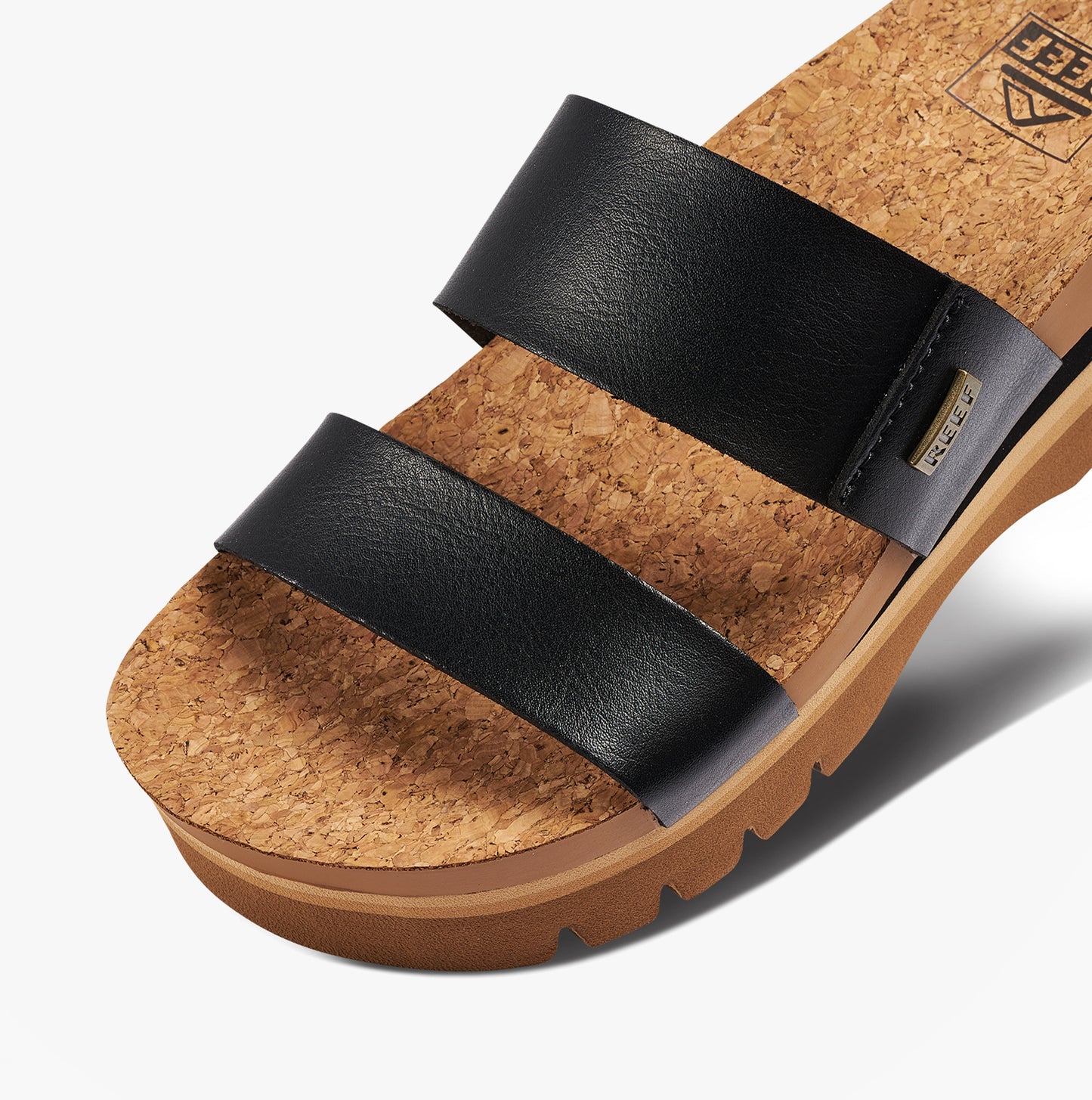 Reef CUSHION VISTA Womens Platform Sandals Black