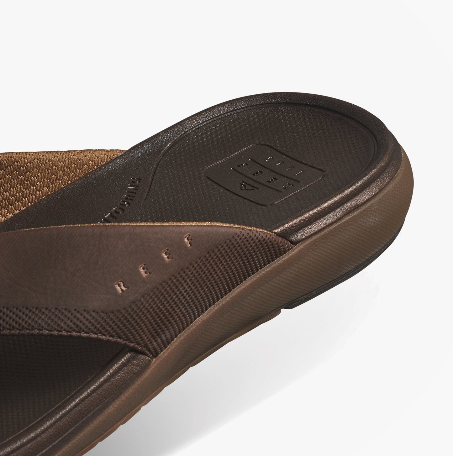 Reef CUSHION NORTE Mens Toe-Post Sandals Dark Brown