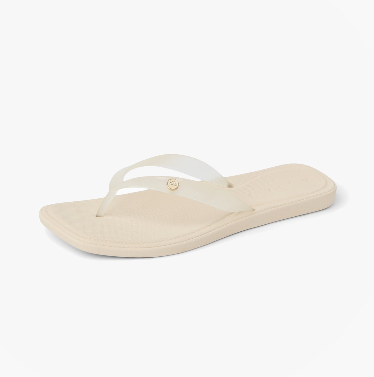 Reef SOLAYE Womens Toe-Post Sandals Clear