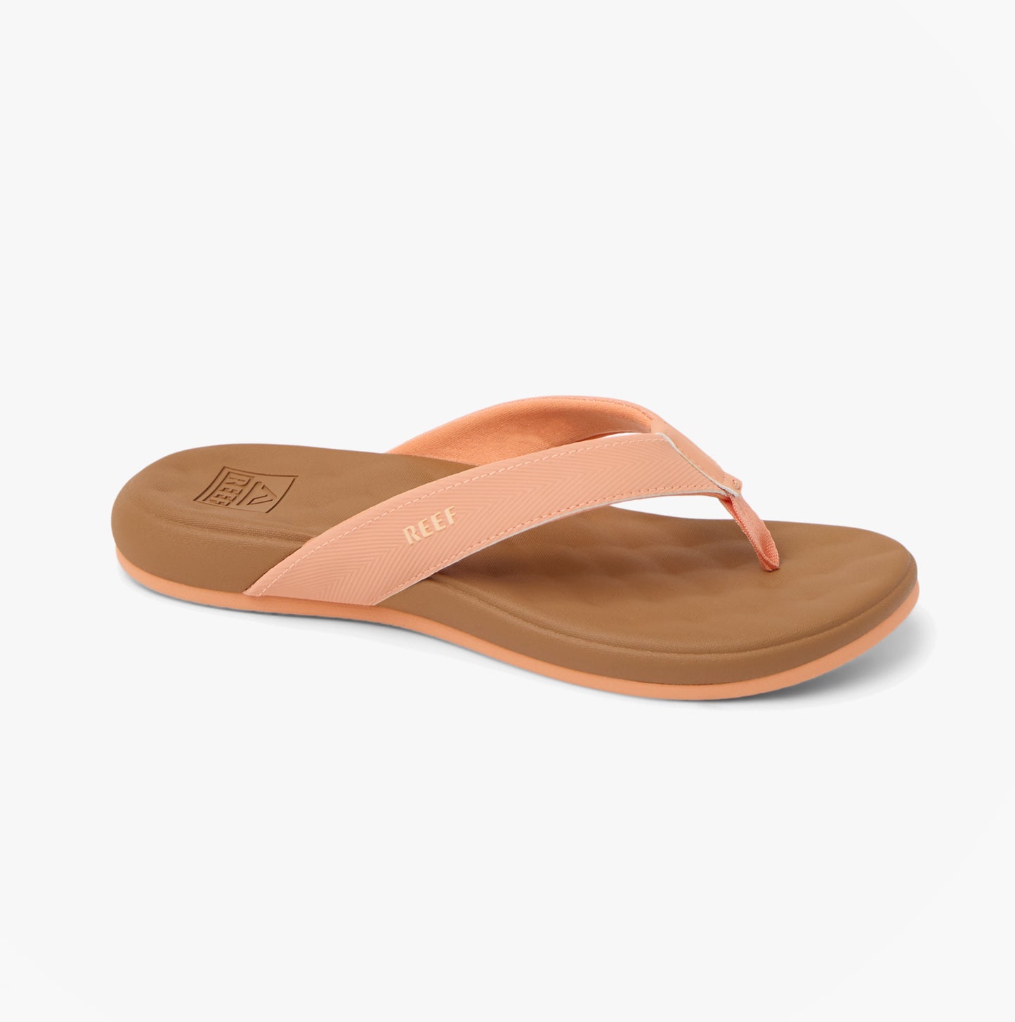 Reef CUSHION MELODY Womens Toe-Post Sandals Canyon Sunset/Lion