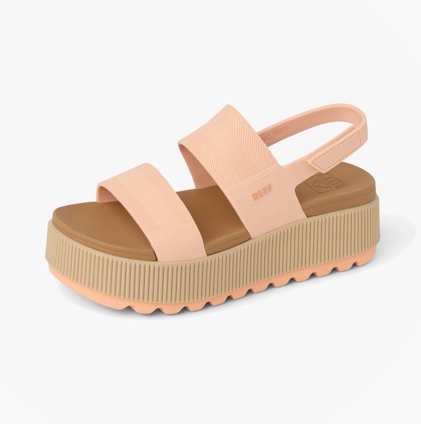 Reef WATER VISTA HIGHER Womens Platform Sandals Bellini/Tan