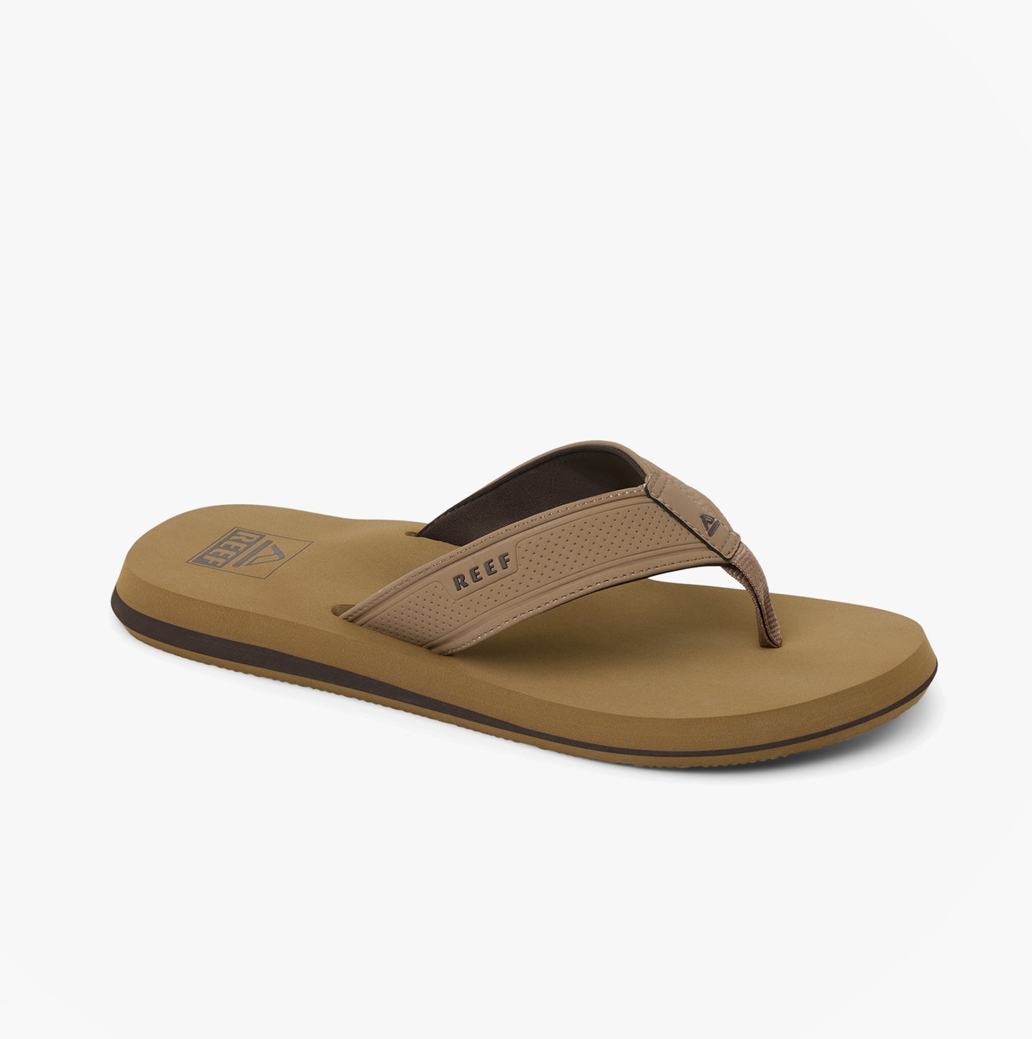 Reef THE LAYBACK Mens Toe-Post Sandals Tan