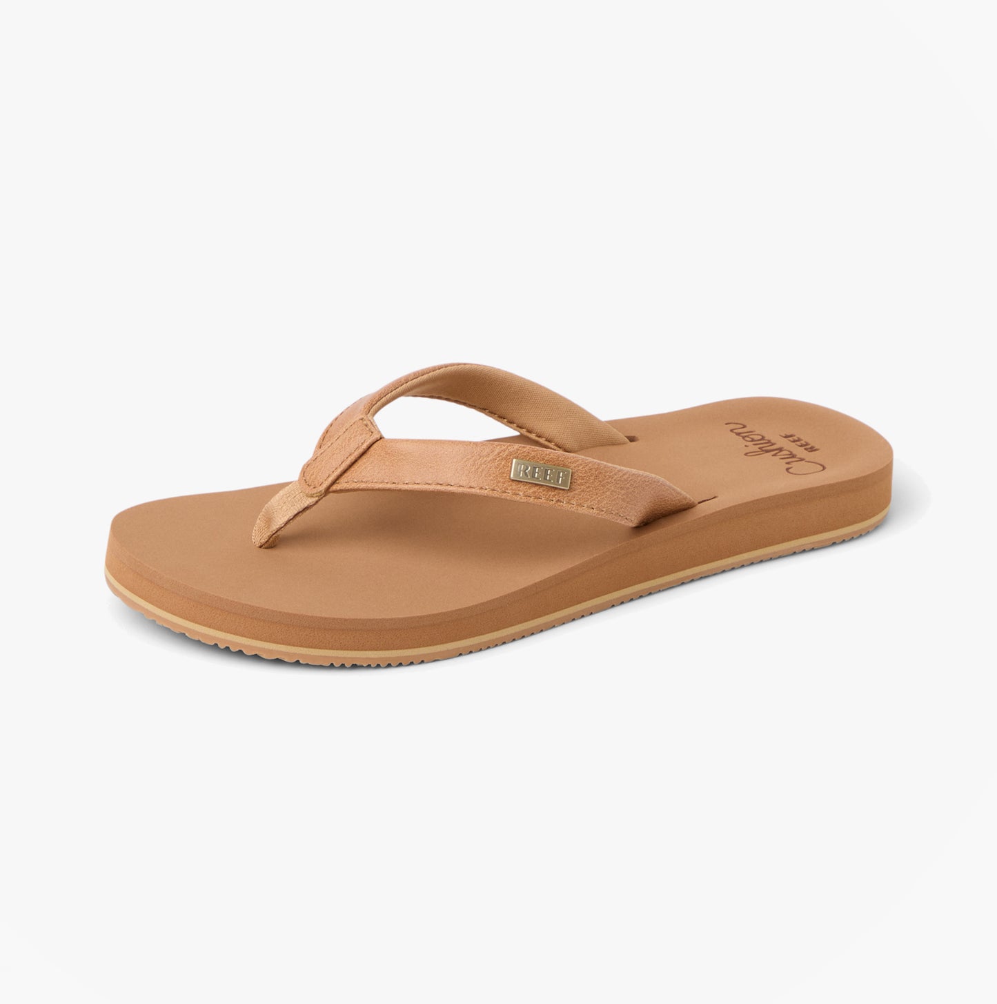Reef BAJA SANDS Womens Toe-Post Sandals Almond
