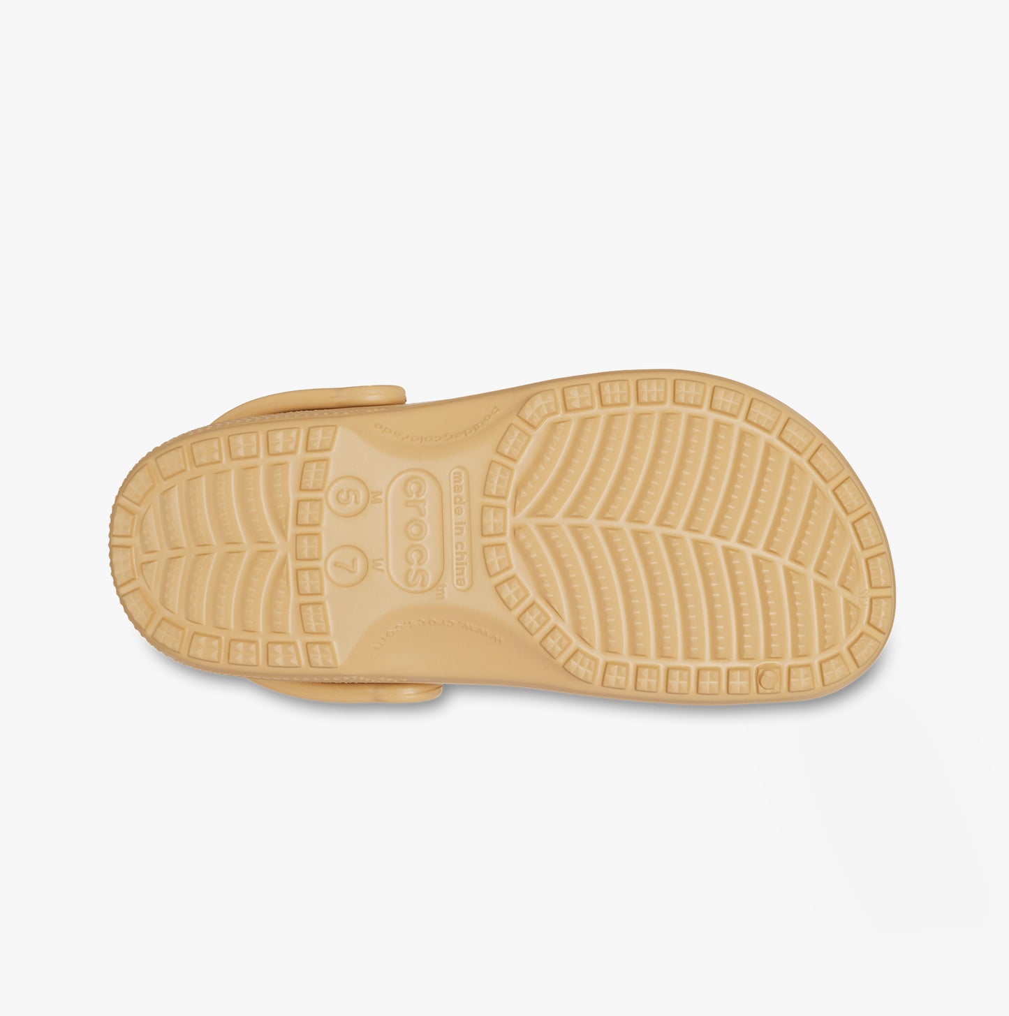 Crocs 10001-209 CLASSIC Unisex Clogs Wheat