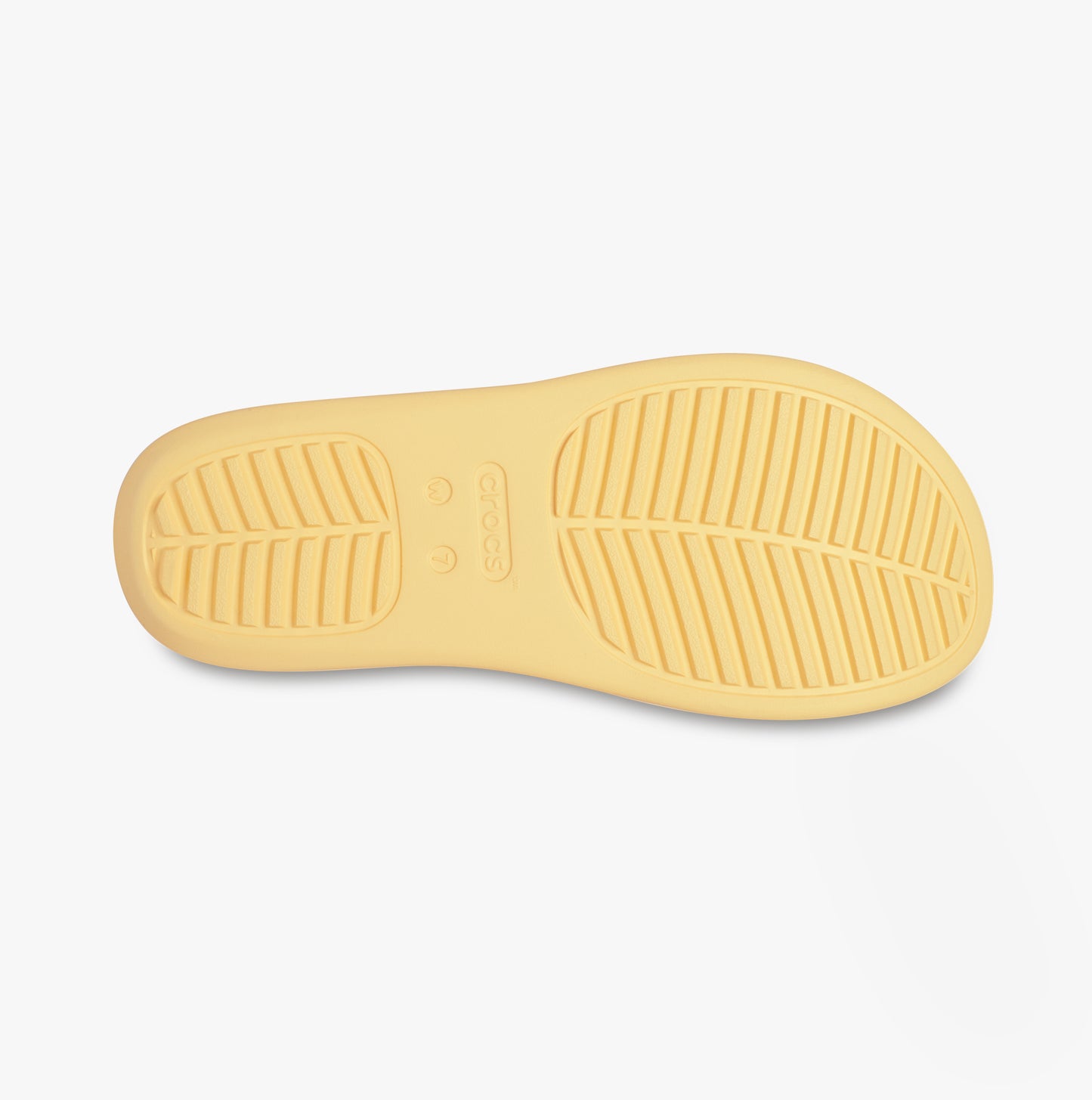 Crocs 210834-78Z GETAWAY PLATFORM TOE LOOP Womens Sandals Golden Hour