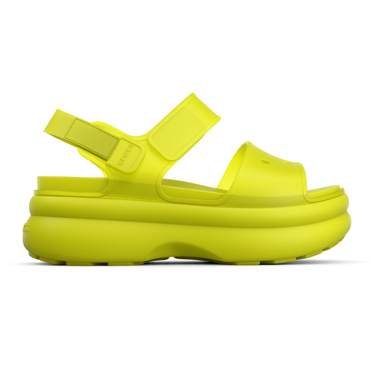Crocs SOHO FROSTED Womens Platform Sandals Citrus