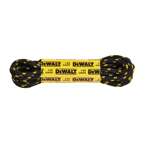 Dewalt Mens 60 Pair Pack Laces Black/Yellow