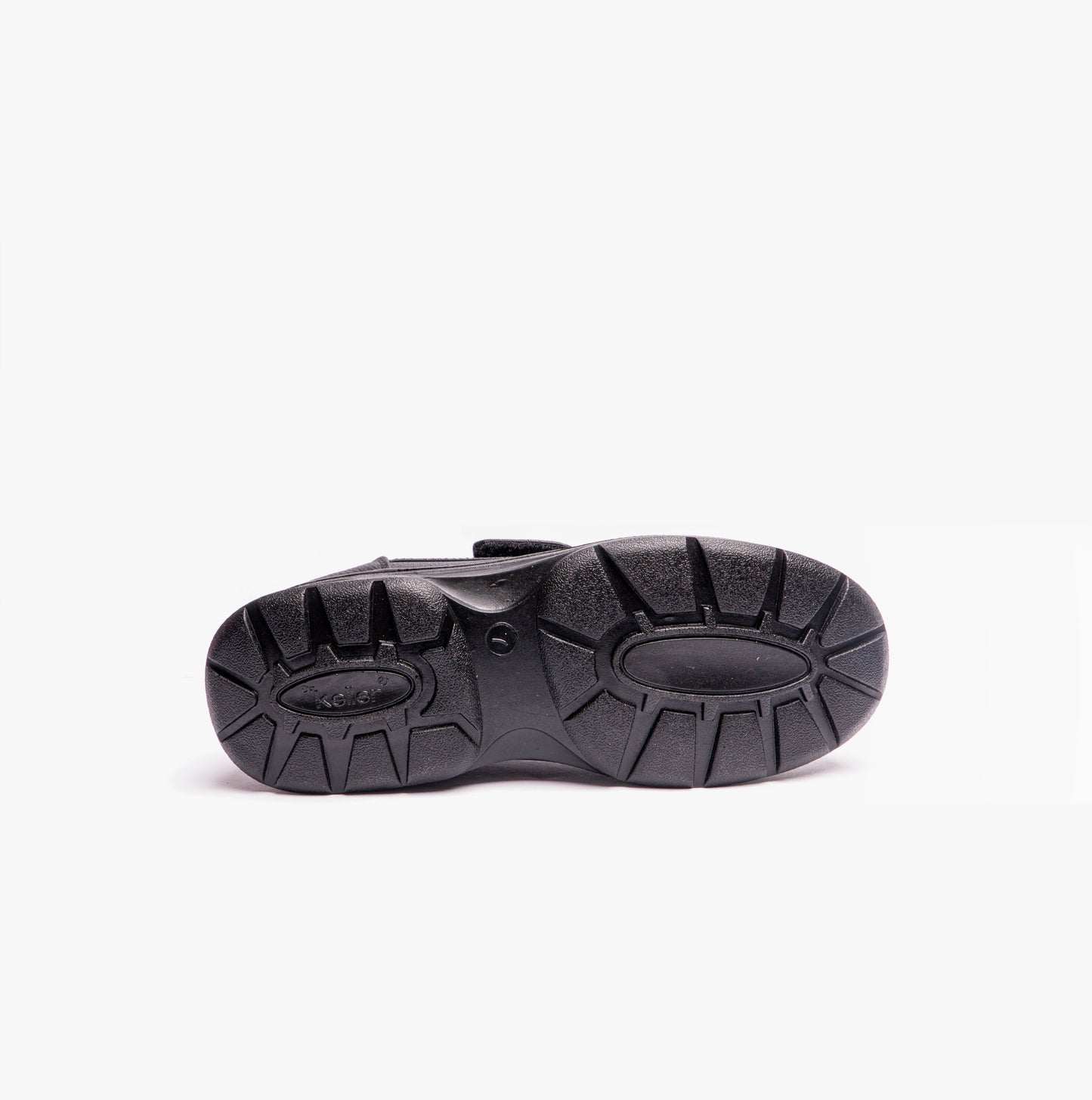 Dr Keller TONY Mens Touch Fasten Shoes Black