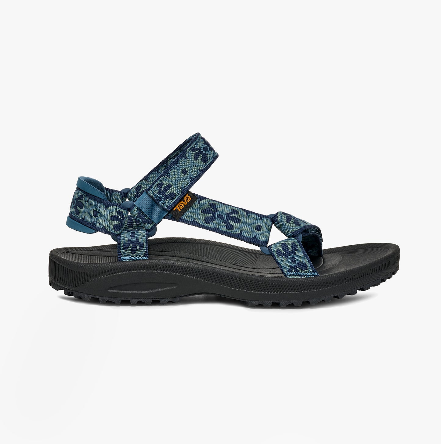 Teva WINSTED Womens Ankle Strap Sandals Archive Floral Crown Blue/ Dress Blues