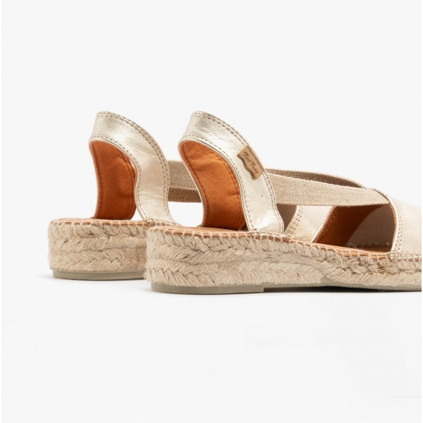 Toni Pons ETNA Womens Slingback Sandals Platinum