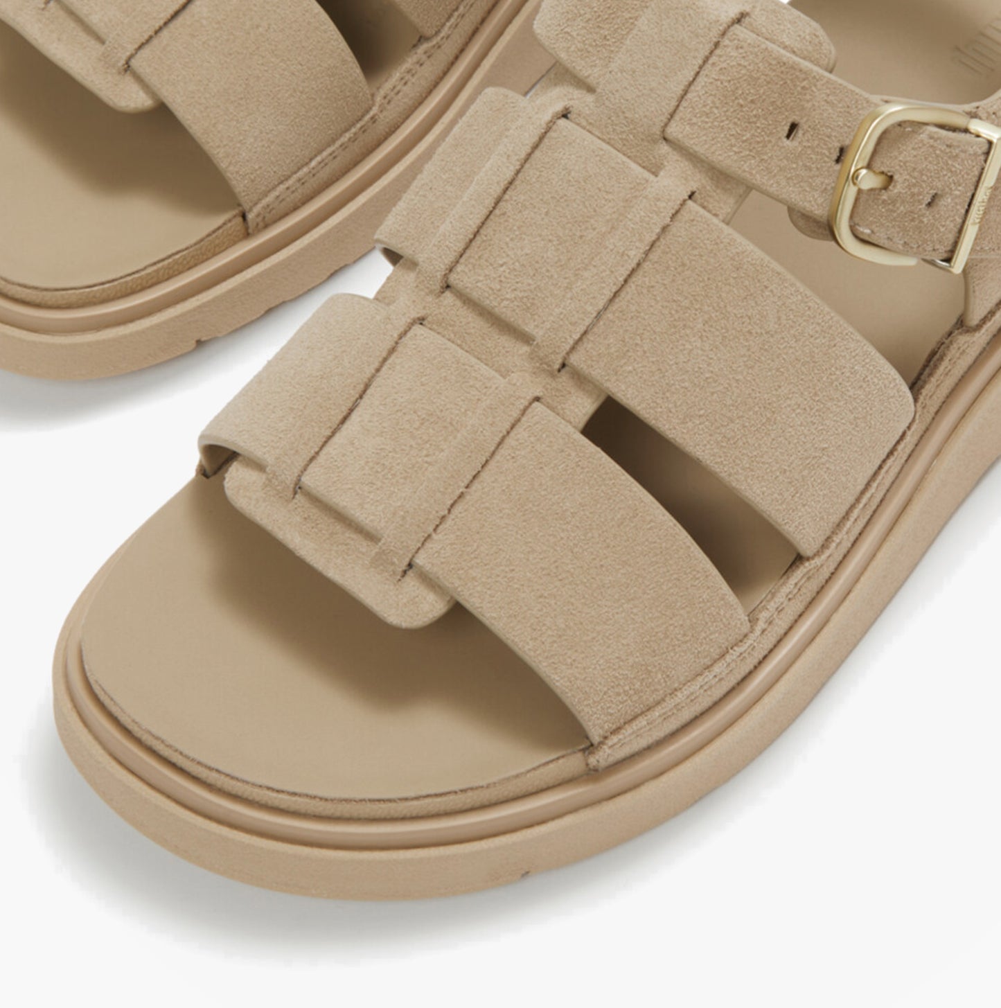 FitFlop GEN-FF Womens Ankle Strap Sandals Cappuccino
