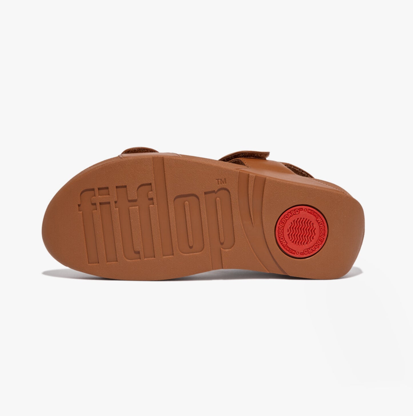 FitFlop LULU Womens Adjustable Back-Strap Sandals Light Tan
