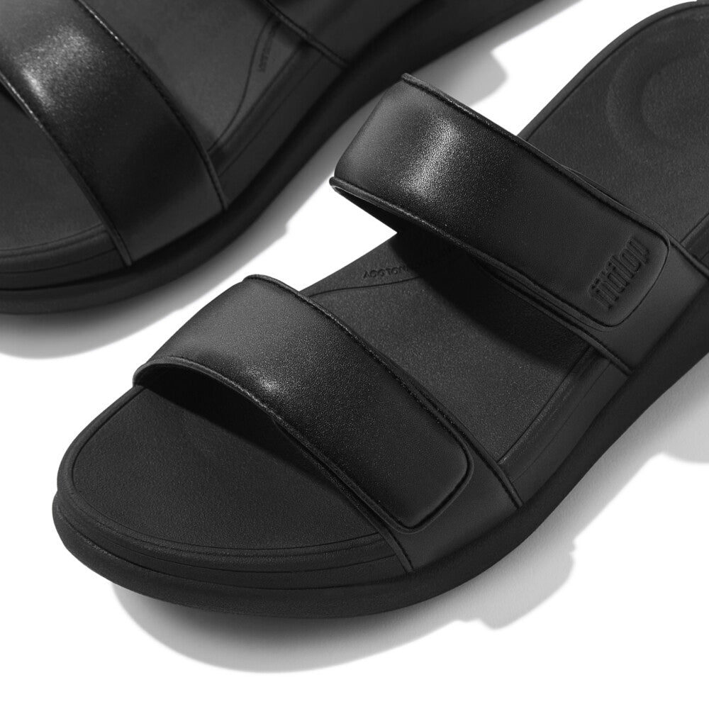 F-MODE GO Womens Slides All Black