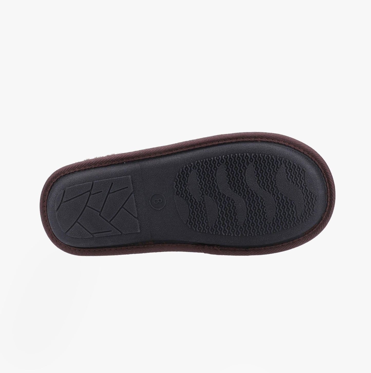 Fleet & Foster RHYS Mens Mule Slippers Brown