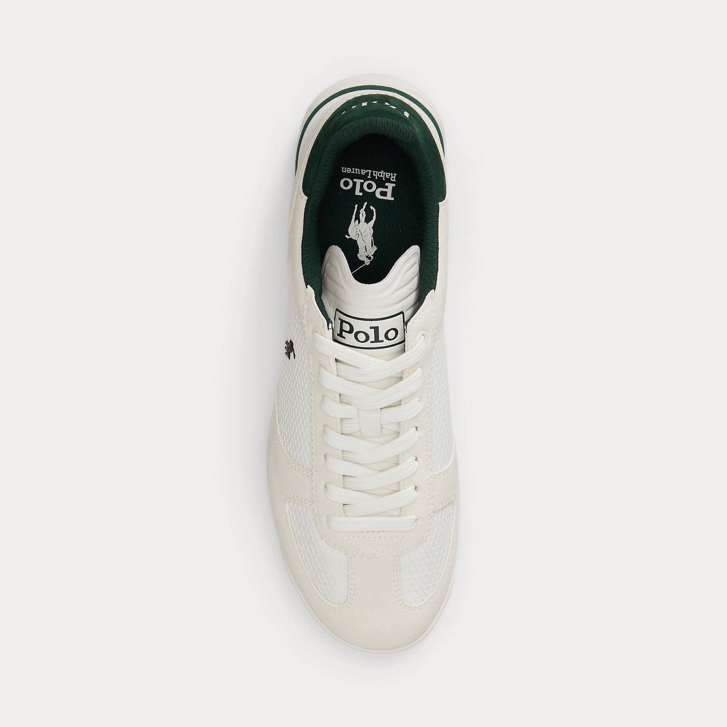 Polo Ralph Lauren VARICK PP Mens Casual Trainers Bianco/White/Forest