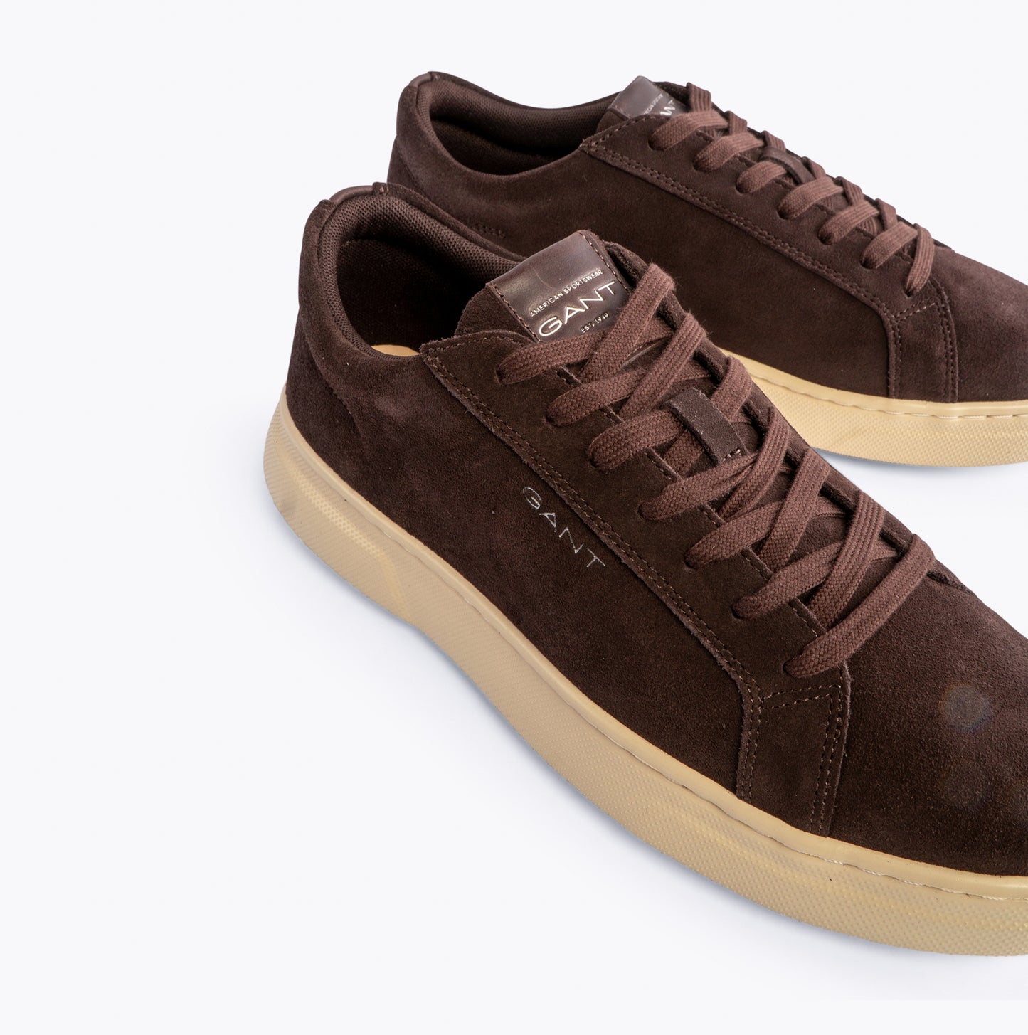JOREE Mens Trainers Dark Brown