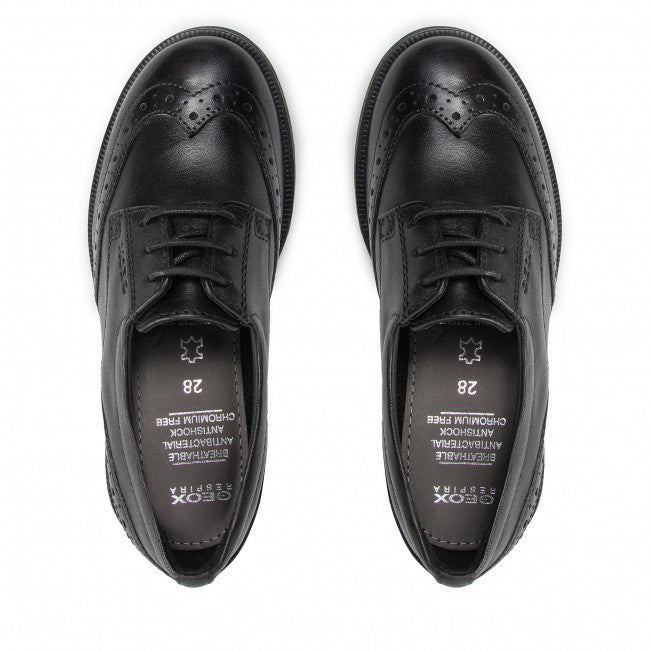 AGATA Girls Shoes Smooth Black