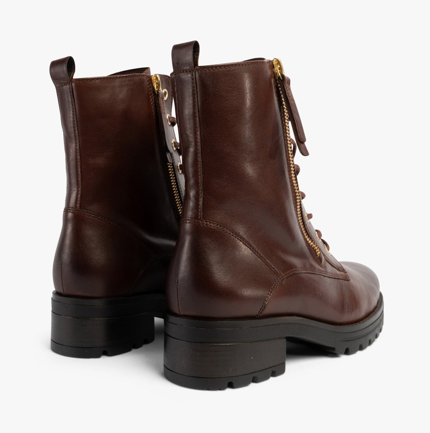 SERVE Womens Ankle Boots Brown
