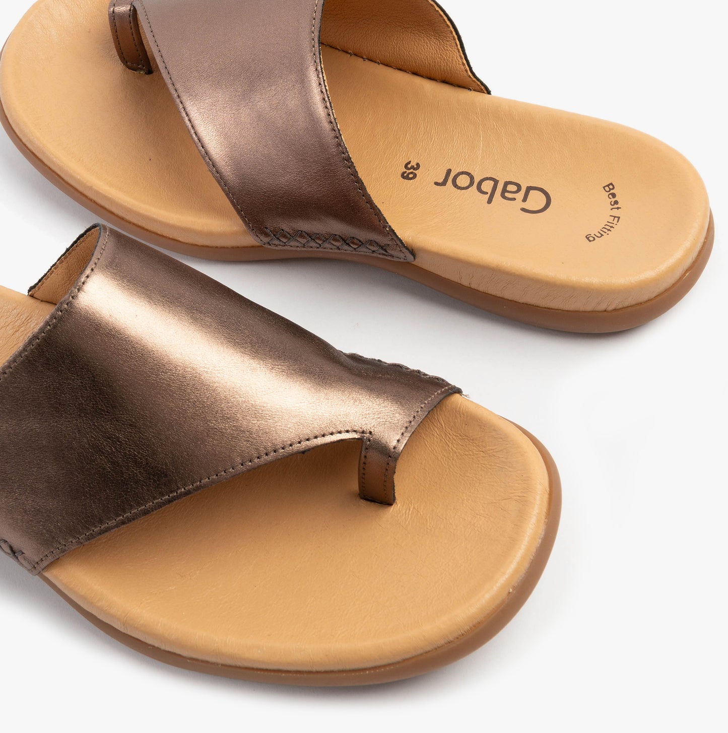 LANZAROTE Womens Sandals Silver Metallic
