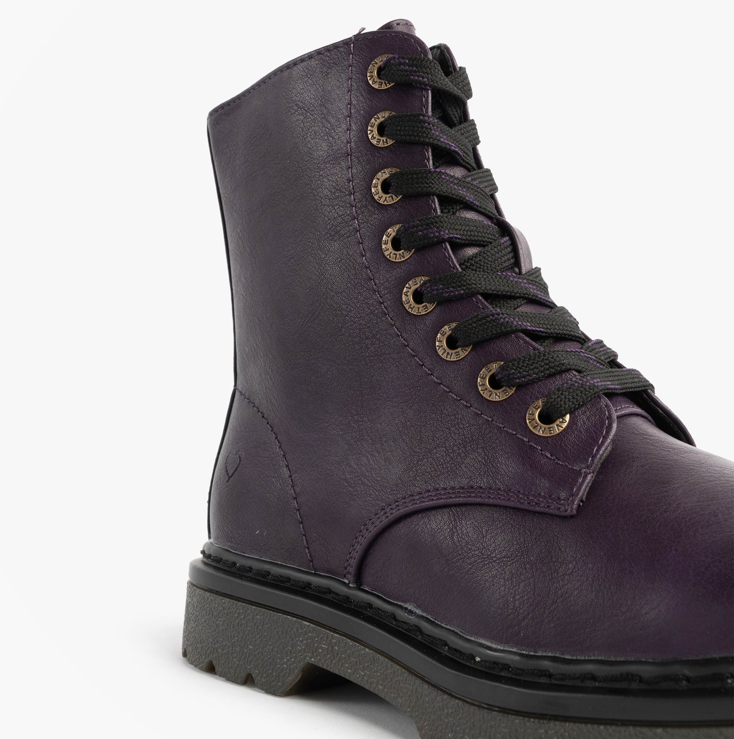 Heavenly Feet JUSTINA2 Womens Ankle Boots Purple