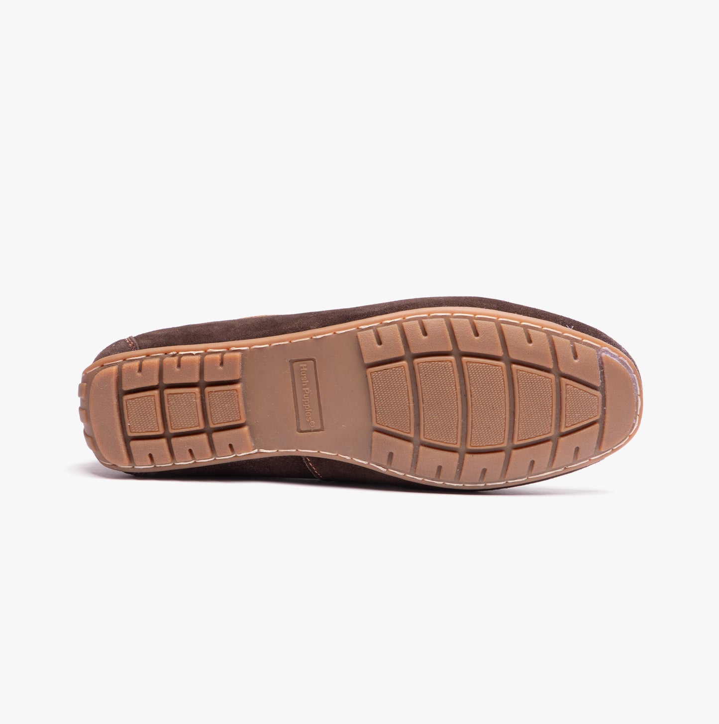Hush Puppies REUBEN Mens Boat Shoes Brown