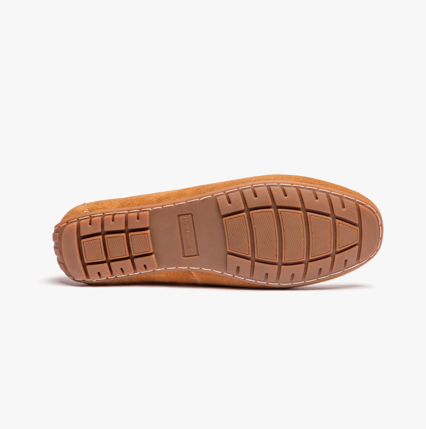 Hush Puppies REUBEN Mens Boat Shoes Tan