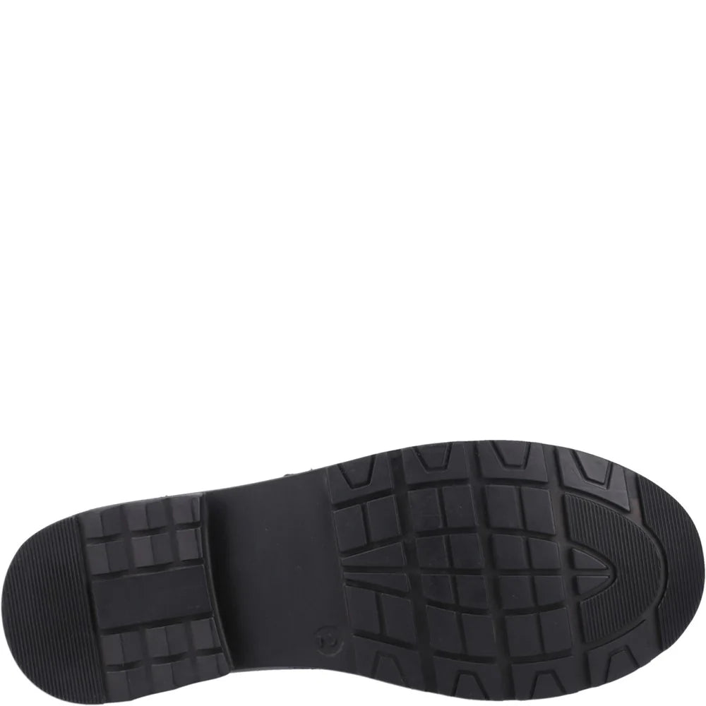 Hush Puppies BARRY Boys School Shoes Black