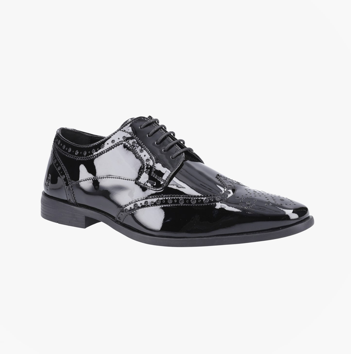 Hush Puppies ELLIOT Mens Derby Shoes Black
