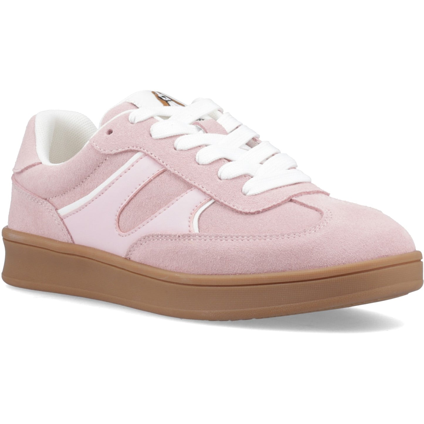 Hush Puppies MAURA Womens Casual Trainers Pink