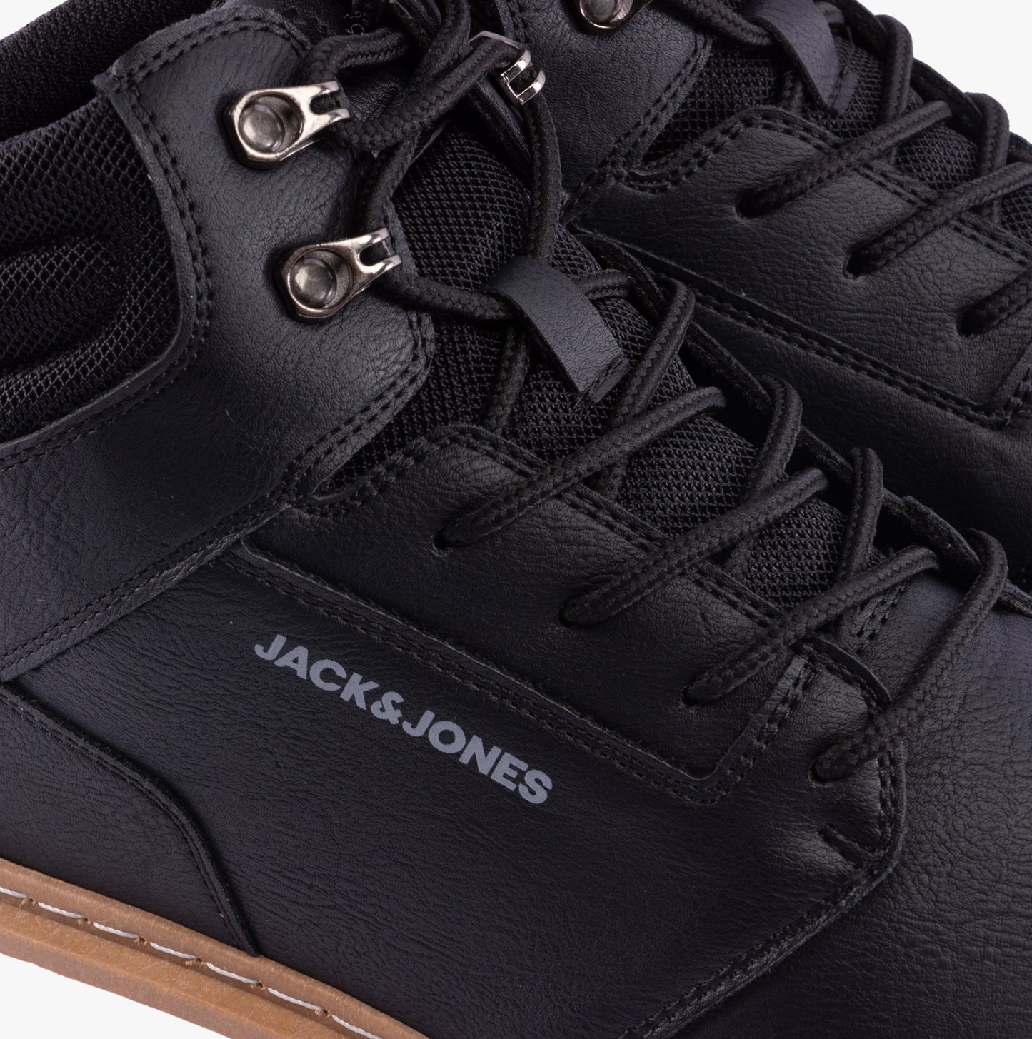 Jack & Jones OHIO PU Mens Boots Anthracite