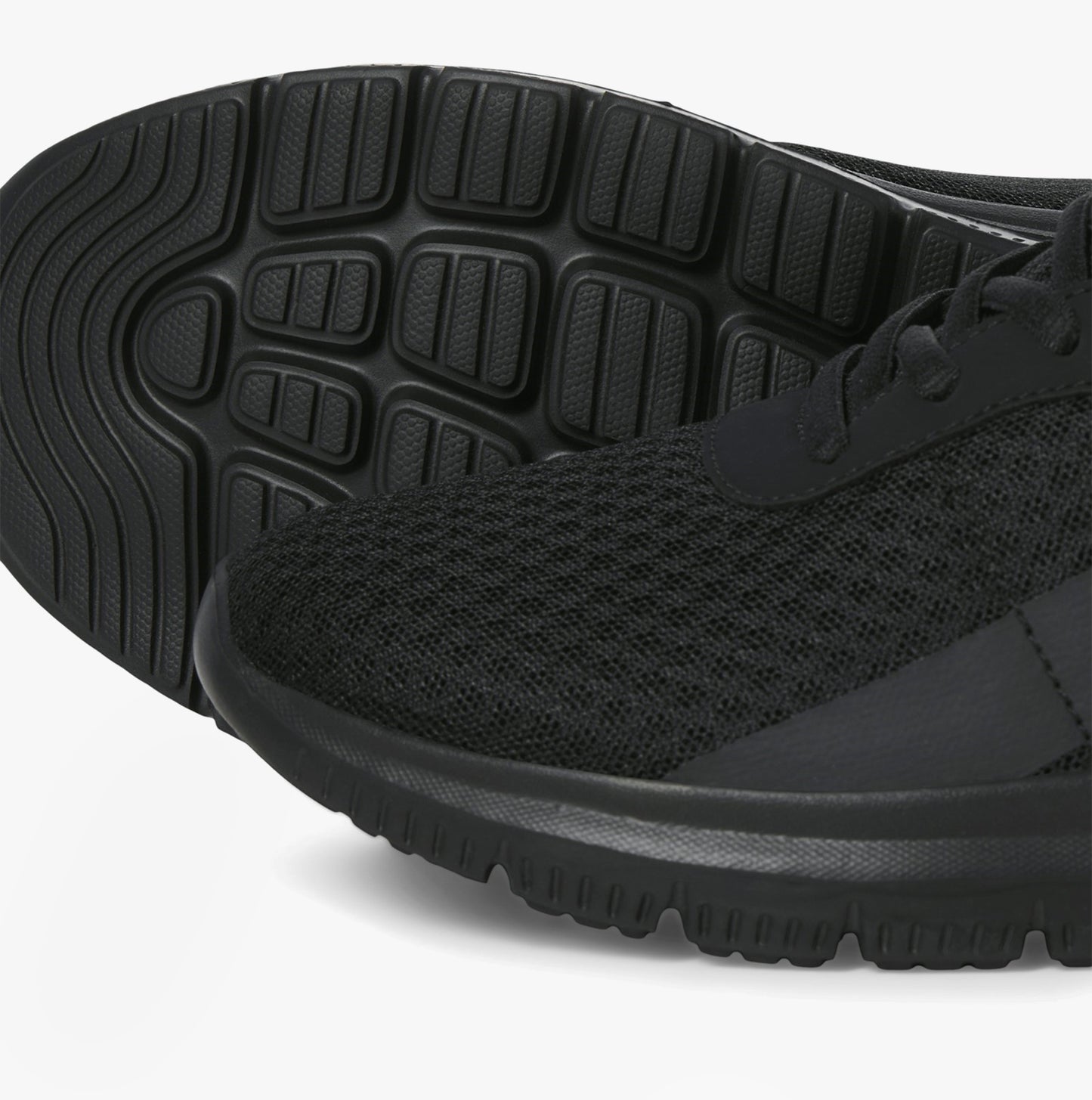 Jack & Jones TAYLOR MESH Mens Trainers Anthracite