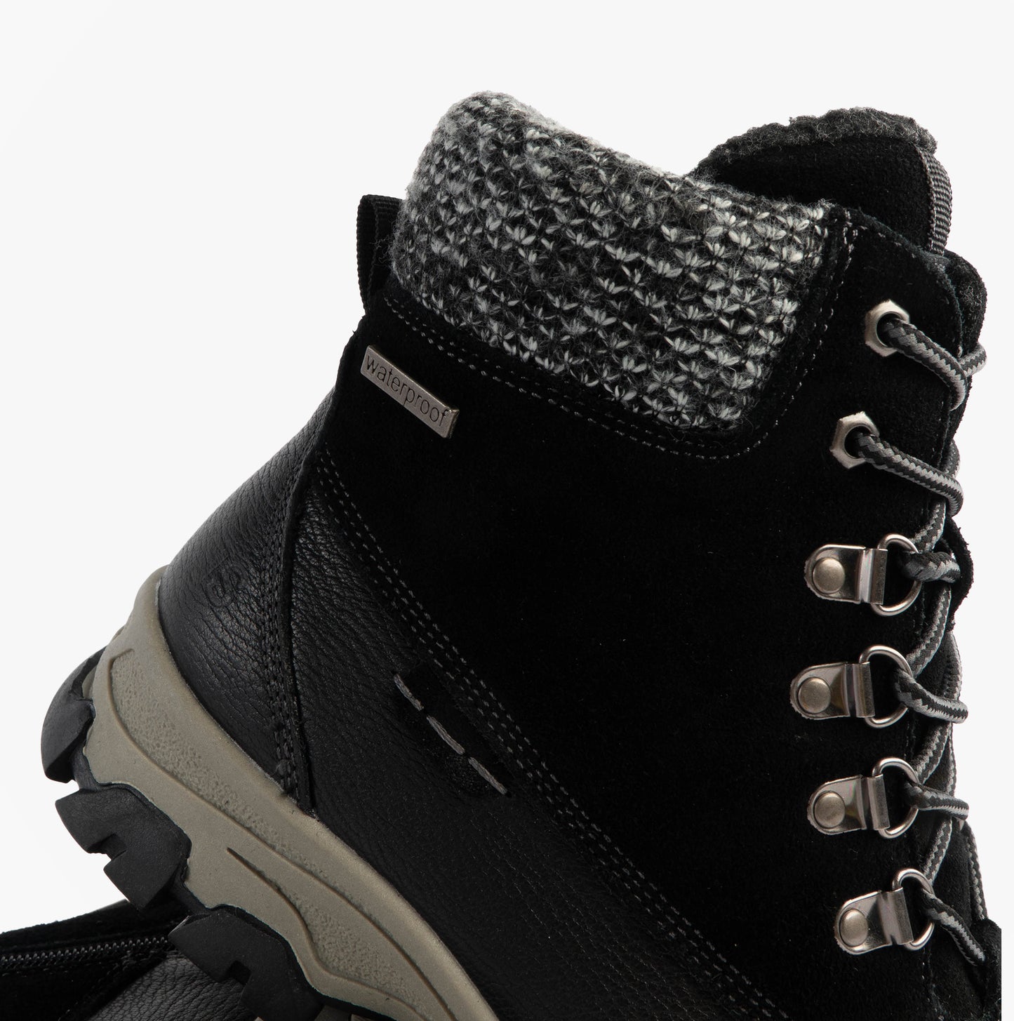 Josef Seibel WYNTER 02 Womens Waterproof Lace Up Boots Black