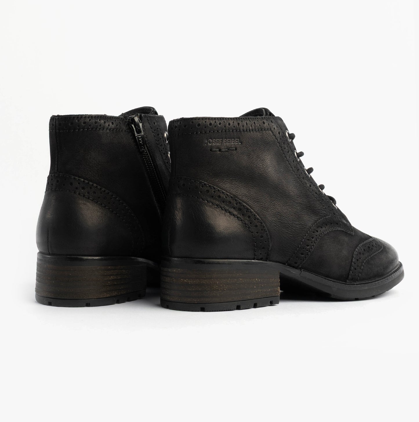 Josef Seibel KATE 11 Womens Brogue Boots Black