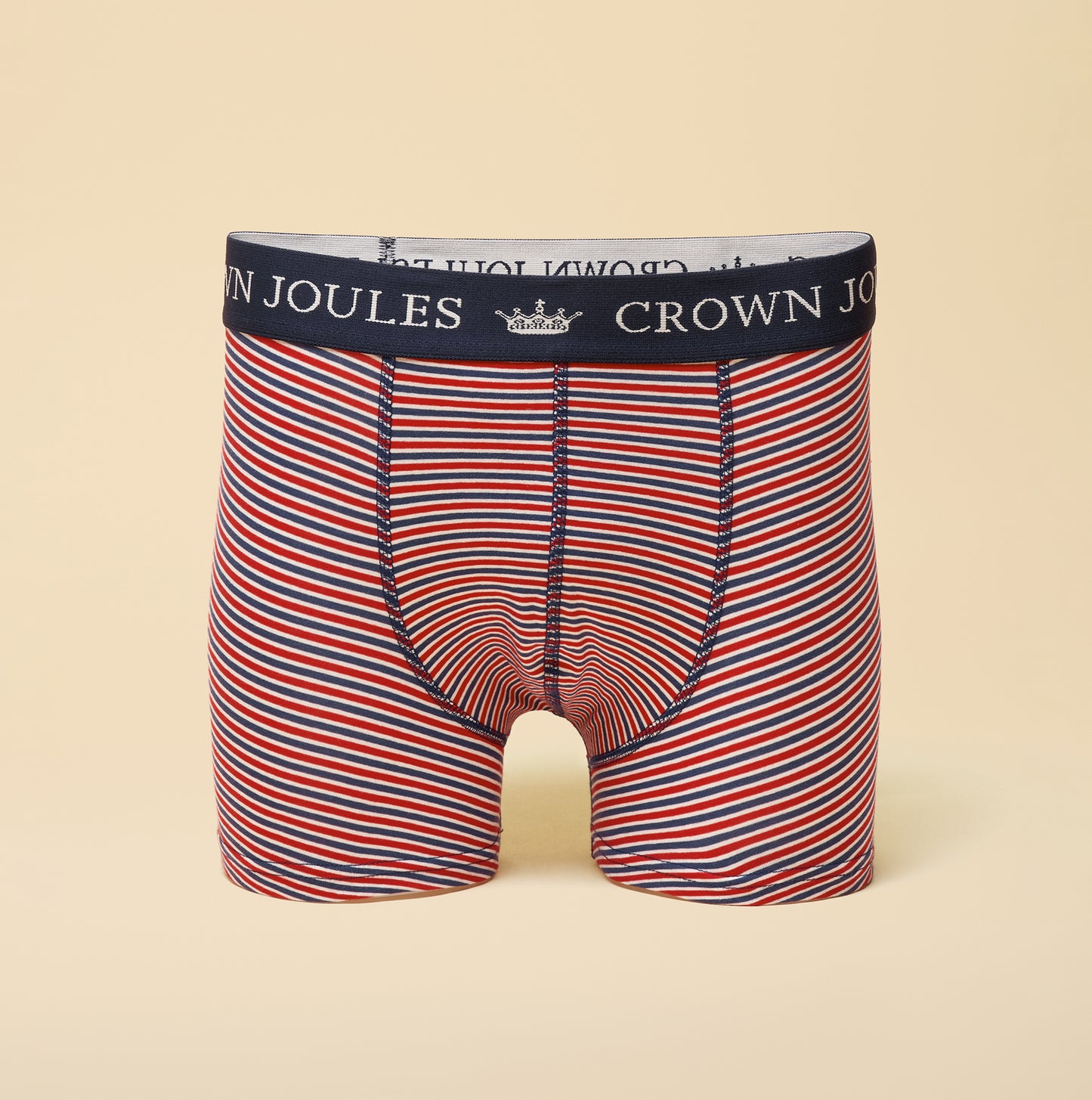Joules CROWN Mens Boxer Shorts Red/Blue