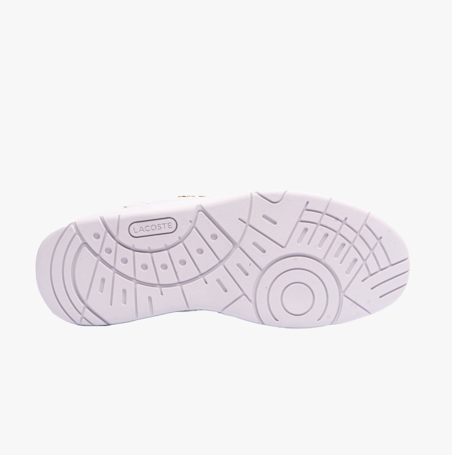 Lacoste T-CLIP 124 1 Womens Trainers White/Gold